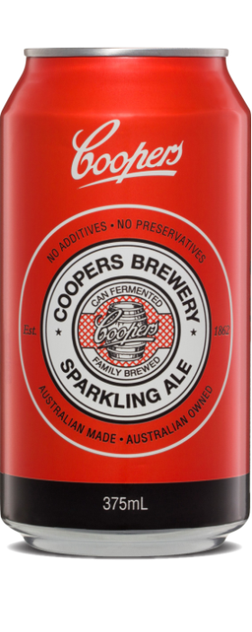 Coopers Original Sparkling Ale Cans 375ml