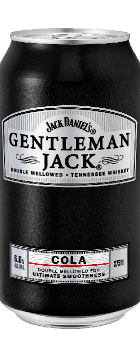 Gentleman Jack & Cola 375ml